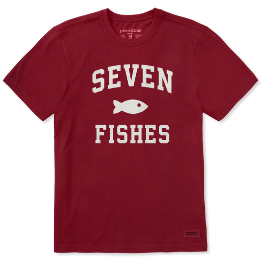 Men's Seven Fishes Arch Short Sleeve Crusher Tee