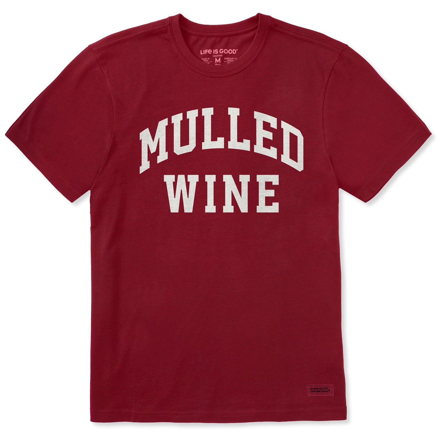 Men's Mulled Wine Arch Short Sleeve Crusher Tee