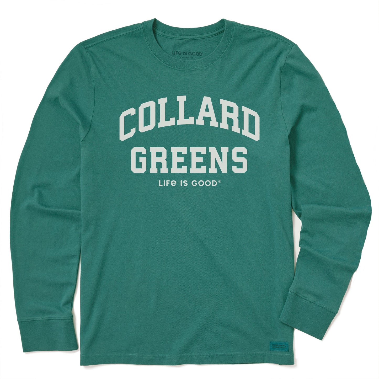 Men's Collard Greens Arch Long Sleeve Crusher Tee