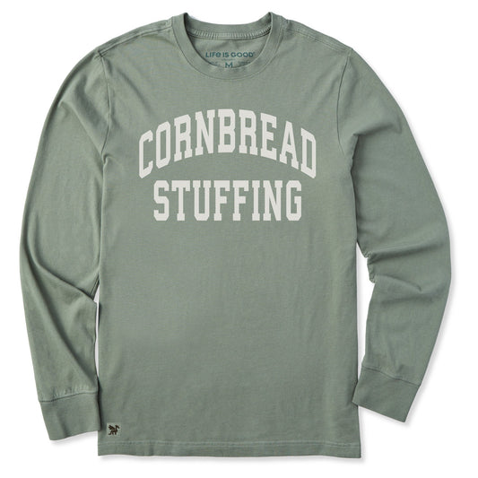 Men's Cornbread Stuffing Long Sleeve Crusher Tee