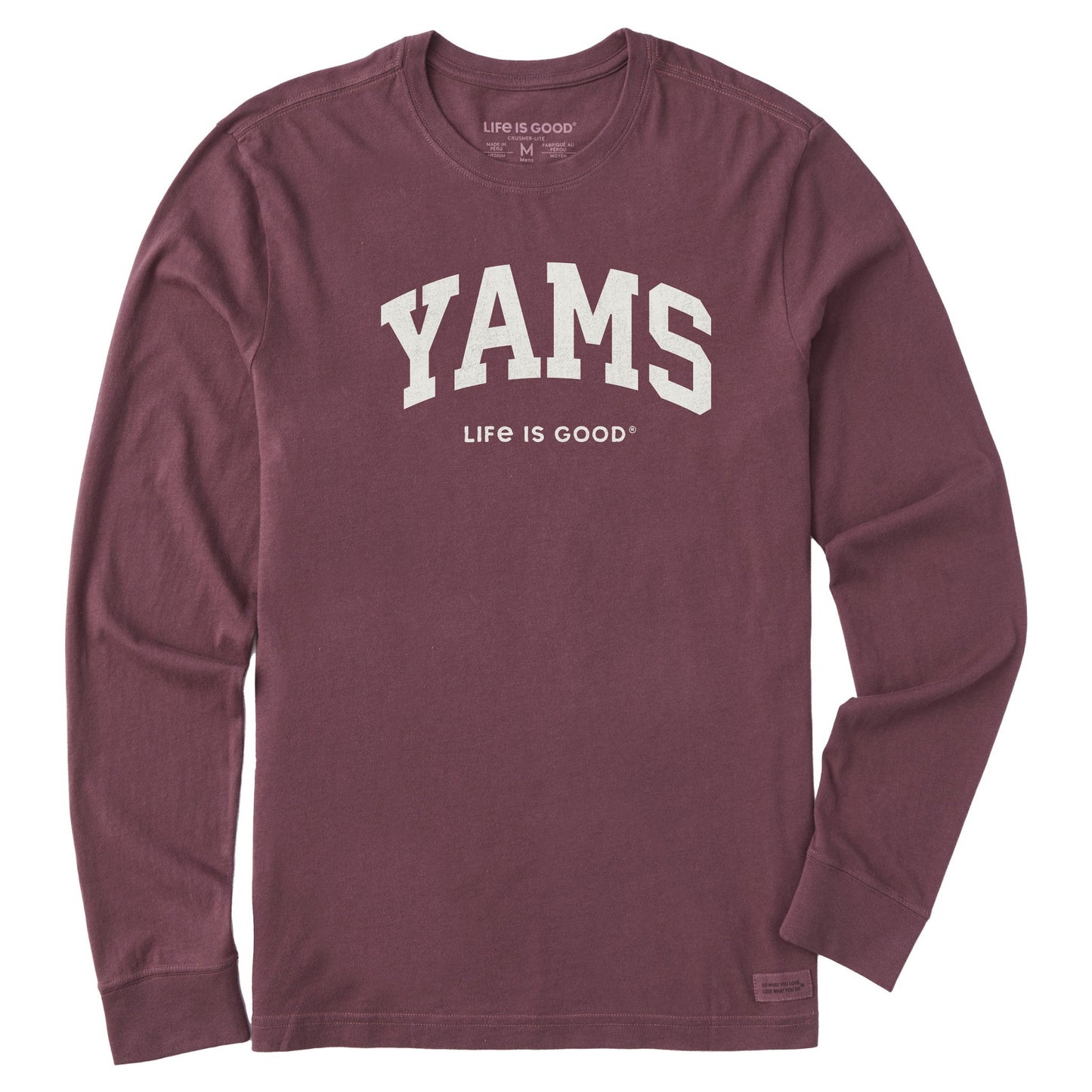 Men's Yams Arch Long Sleeve Crusher Tee
