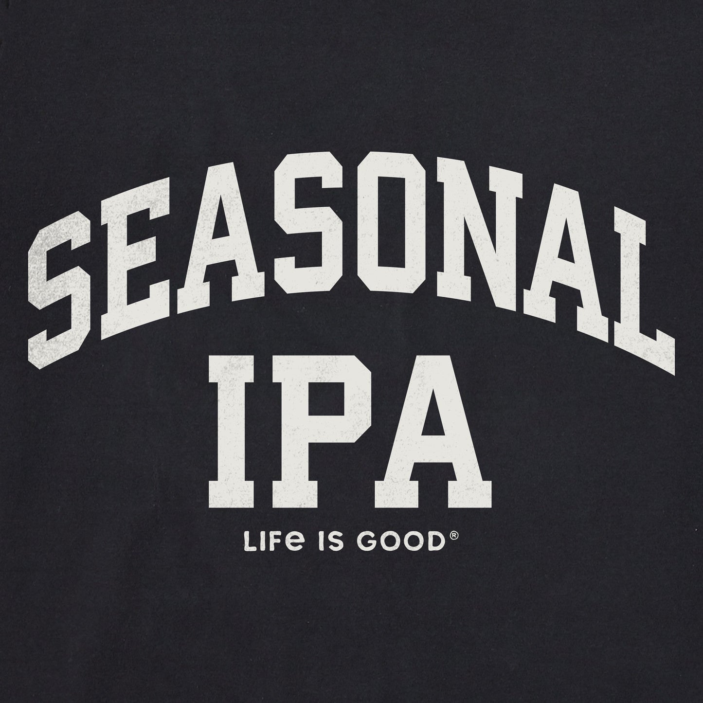 Men's Seasonal IPA Arch Long Sleeve Crusher Tee