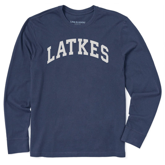 Men's Latkes Long Sleeve Crusher Tee