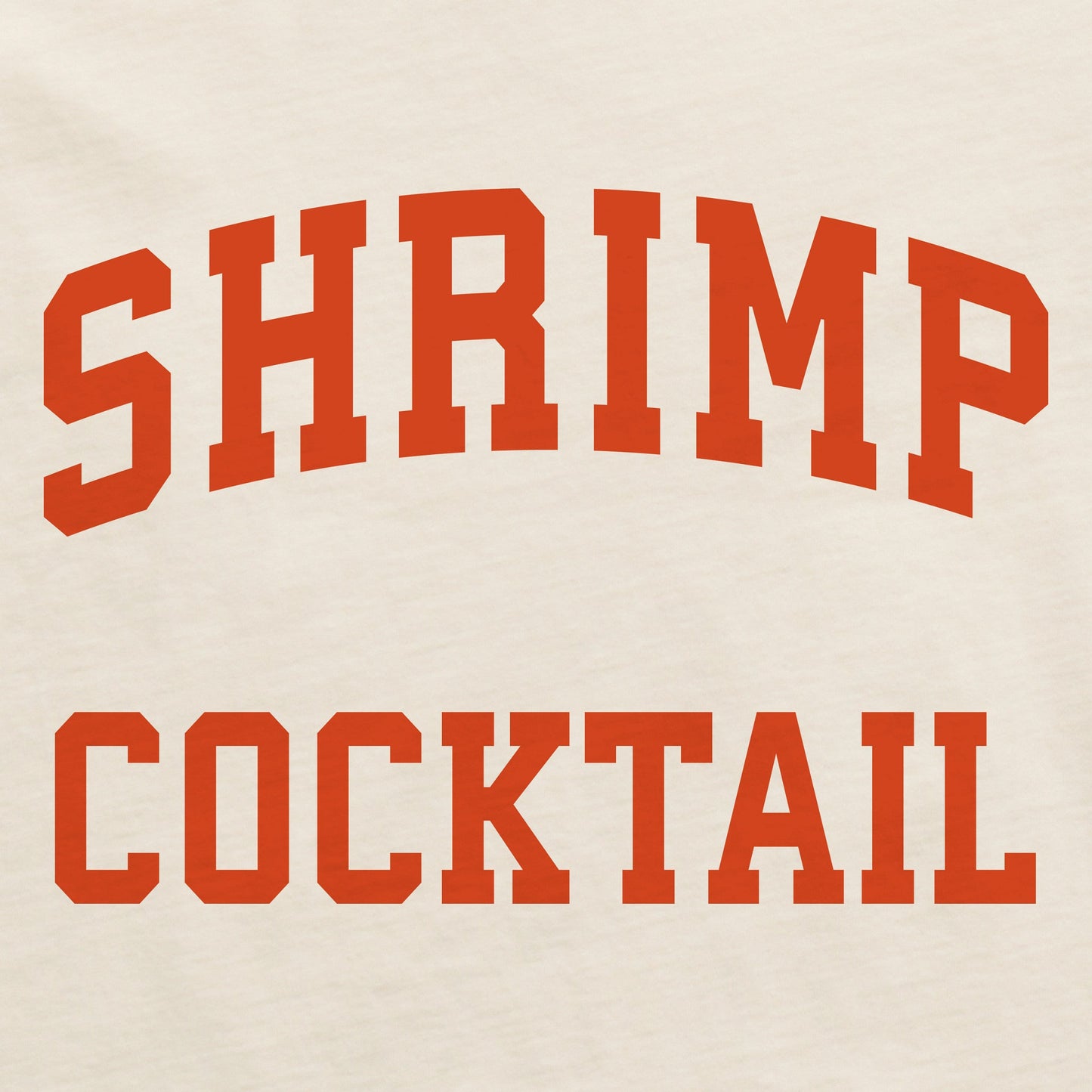 Women's Shrimp Cocktail Arch Short Sleeve Crusher Boxy Tee