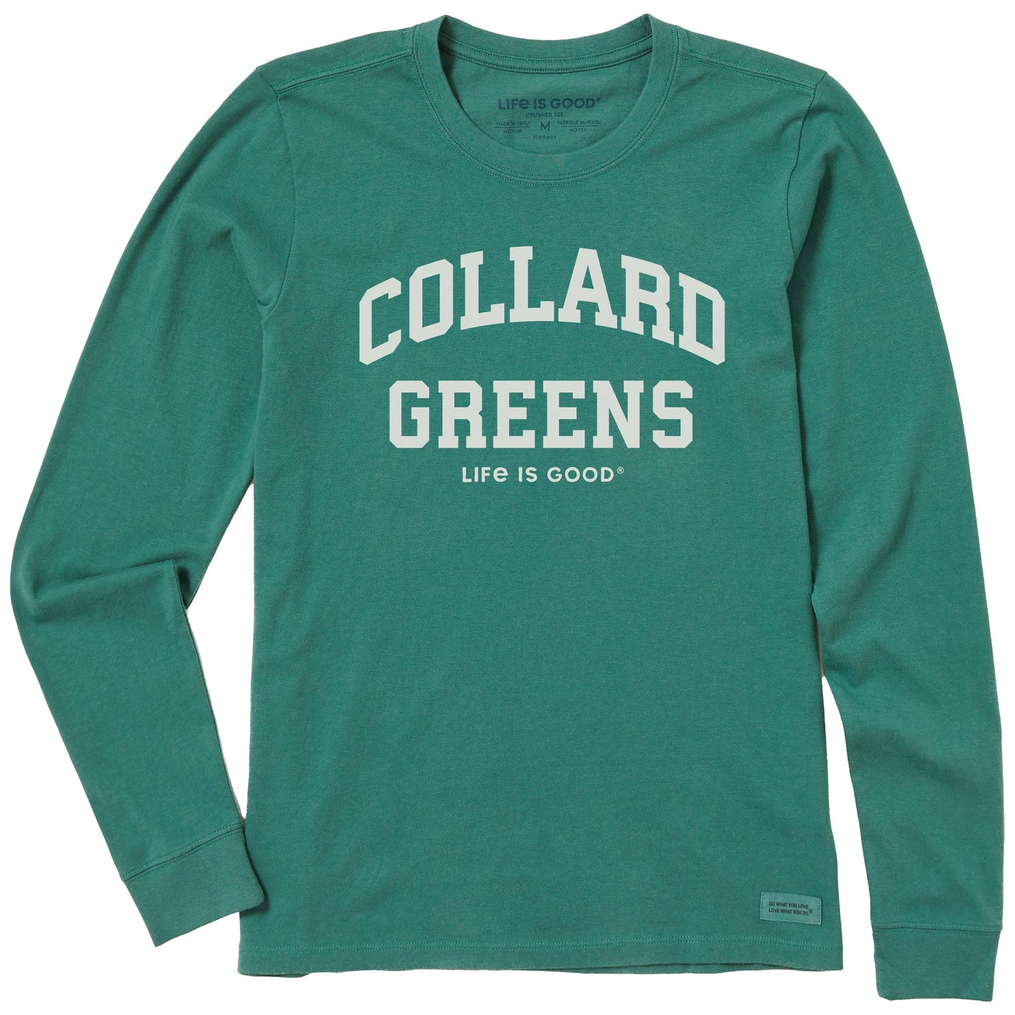 Women's Collard Greens Arch Long Sleeve Crusher Tee