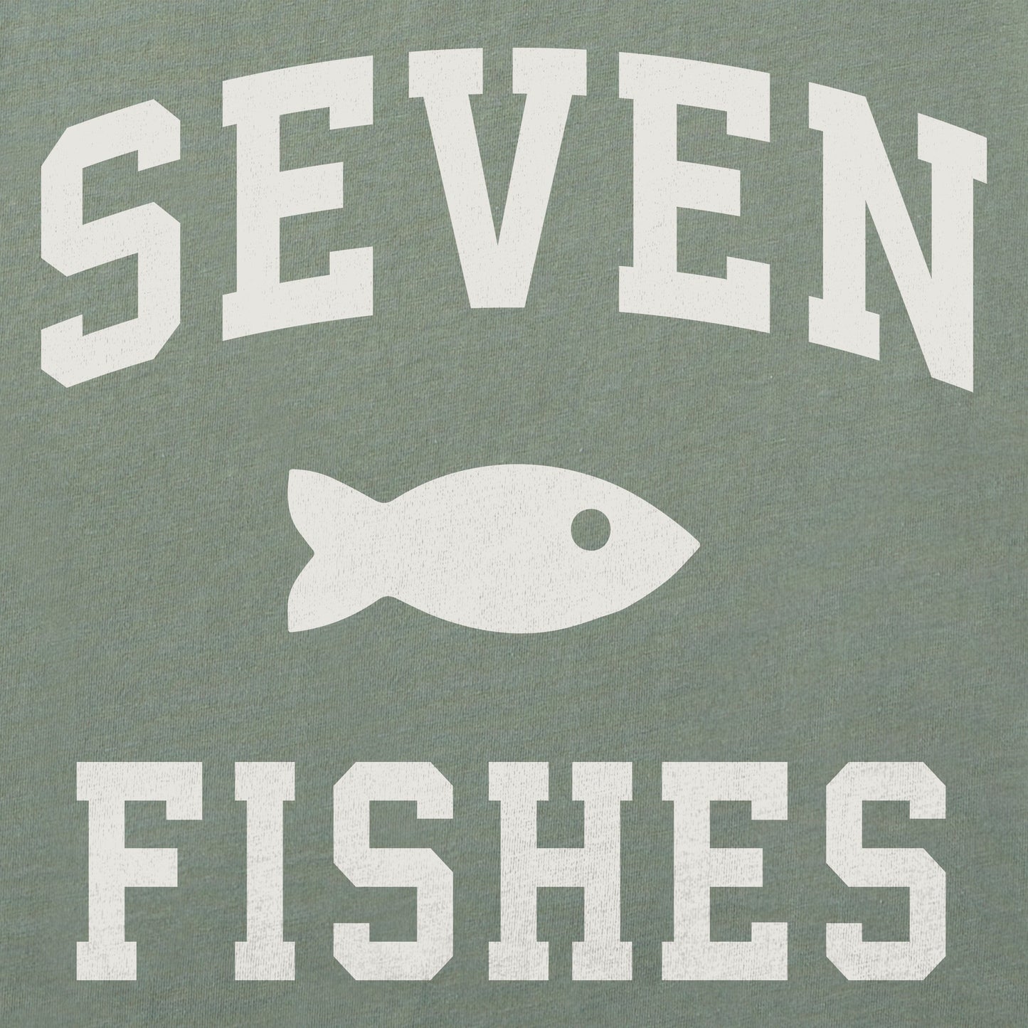 Women's Seven Fishes Arch Short Sleeve Crusher Boxy Tee