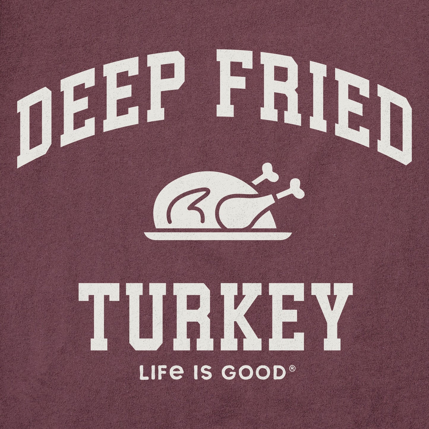 Women's Deep Fried Turkey Arch Long Sleeve Crusher Tee