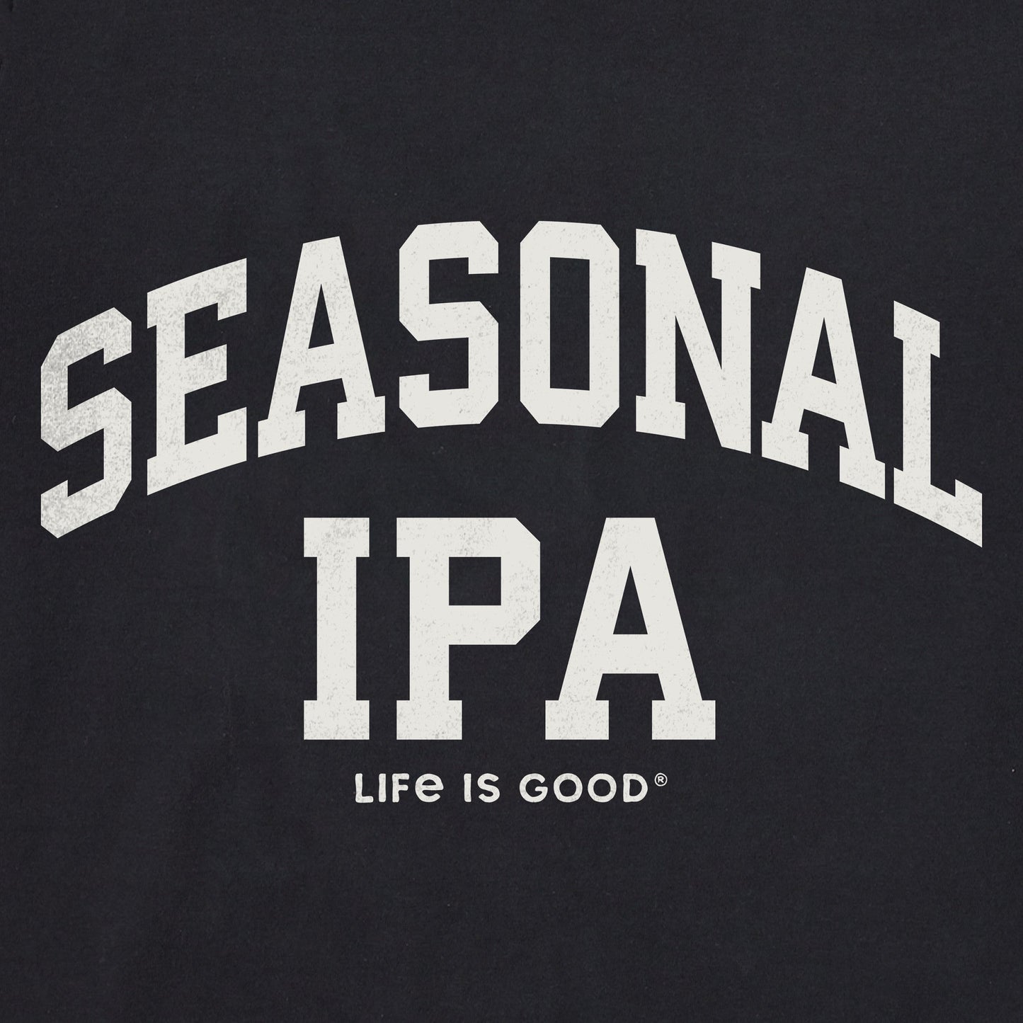 Women's Seasonal IPA Arch Long Sleeve Crusher Boxy Tee