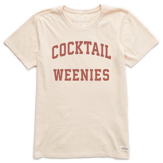 Women's Cocktails Weenies Arch Short Sleeve Crusher Tee