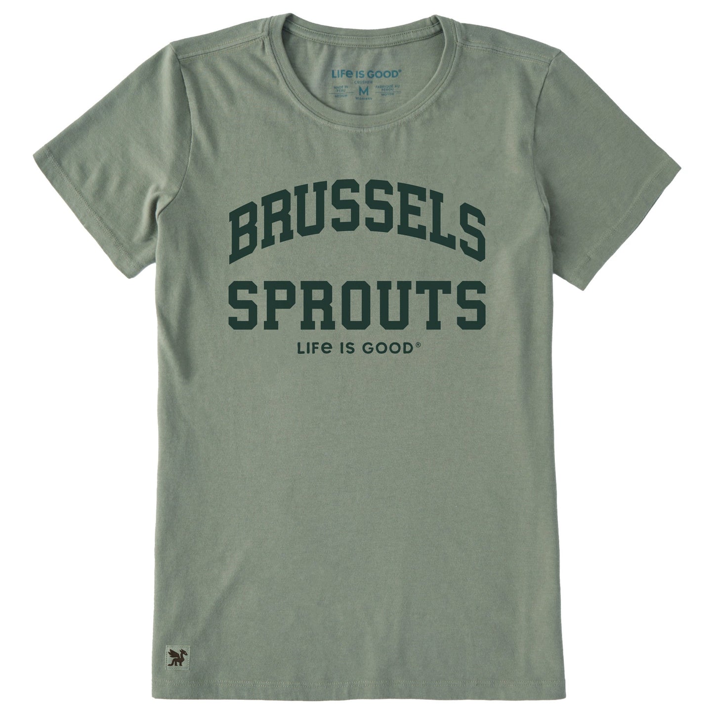 Women's Brussels Sprouts Arch Short Sleeve Crusher Tee