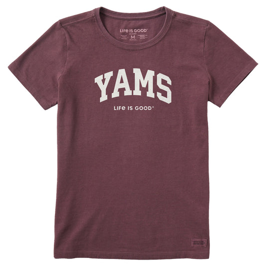 Women's Yams Arch Short Sleeve Crusher Tee