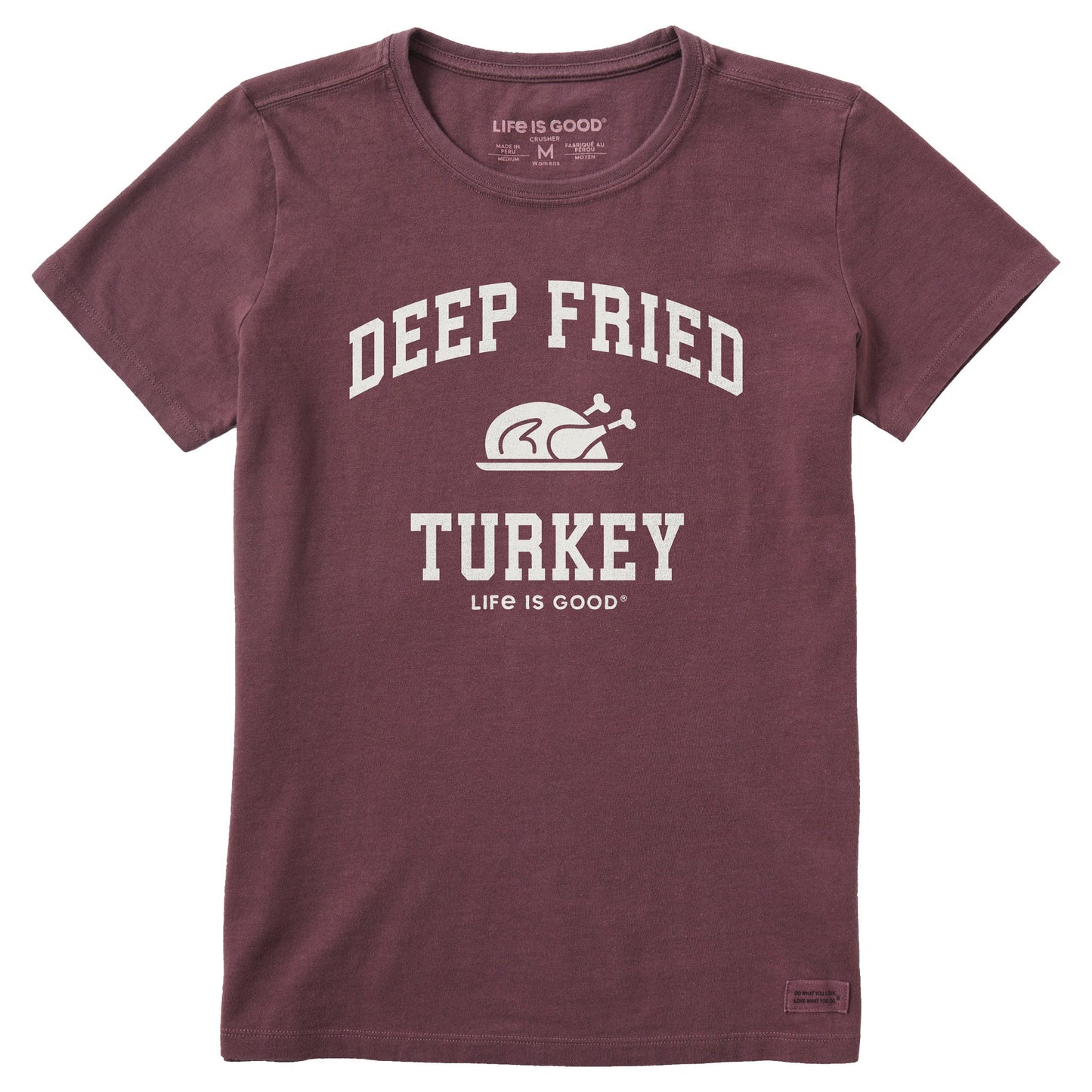Women's Deep Fried Turkey Arch Short Sleeve Crusher Tee