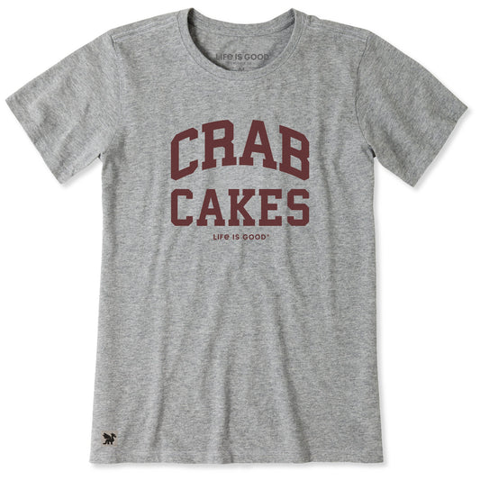 Women's Crab Cakes Arch Short Sleeve Crusher Tee