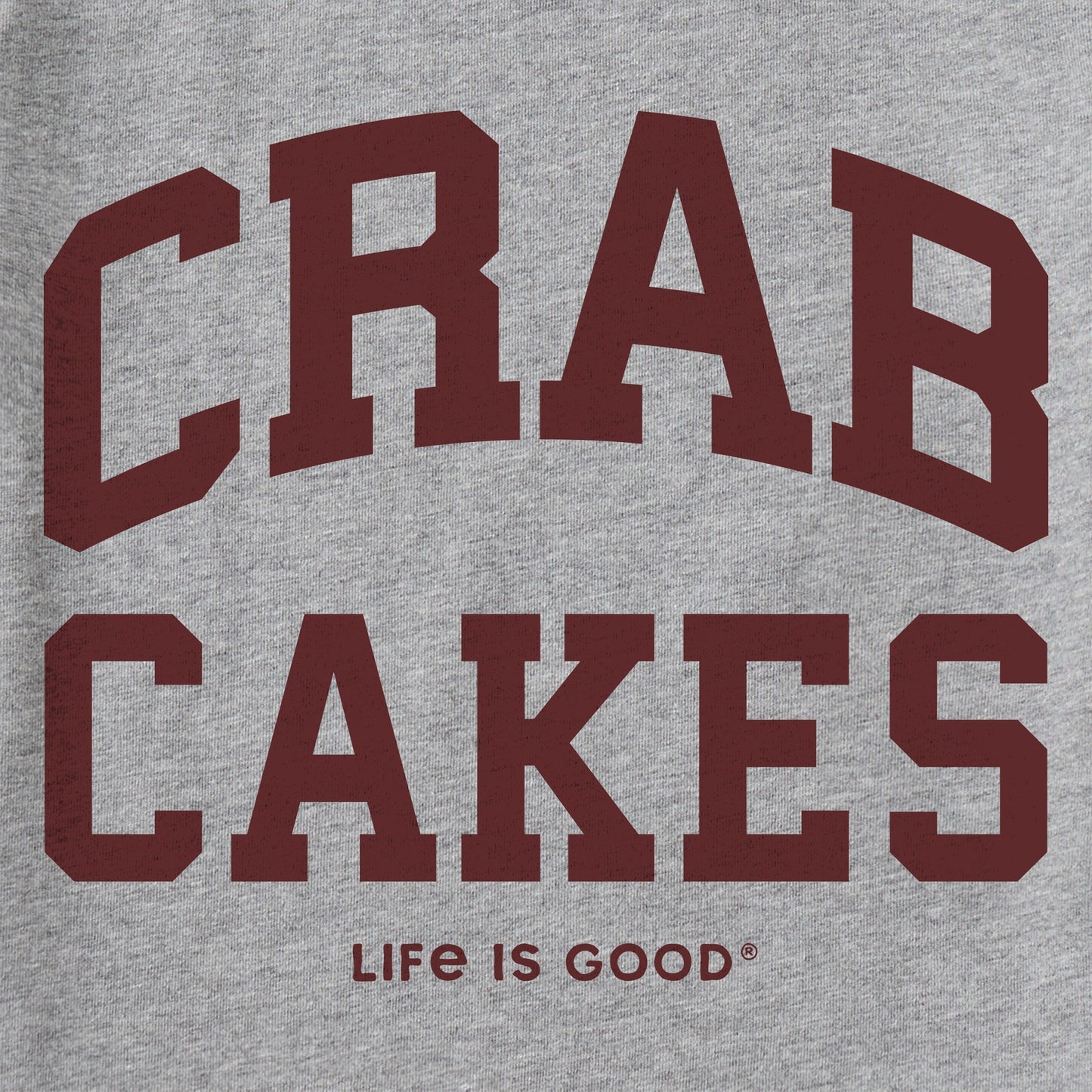 Women's Crab Cakes Arch Short Sleeve Crusher Tee