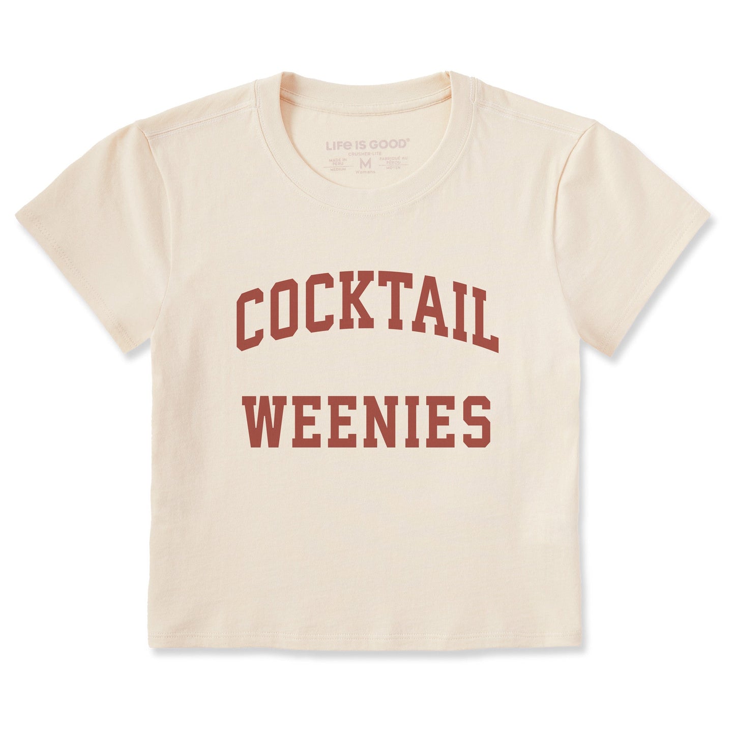 Women's Cocktails Weenies Arch Crusher-LITE Shrunken Tee