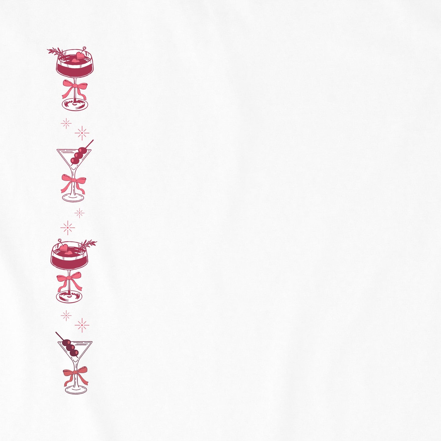 Women's Cosmo Claus Long Sleeve Crusher Tee