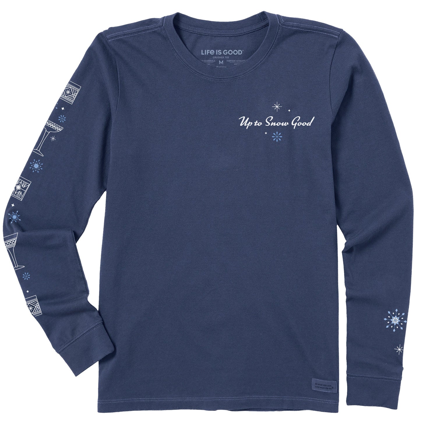 Women's Up to Snow Good Long Sleeve Crusher Tee