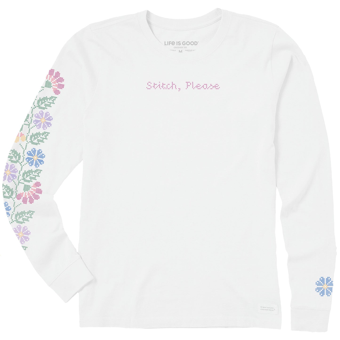 Women's Stitch Please Long Sleeve Crusher Tee