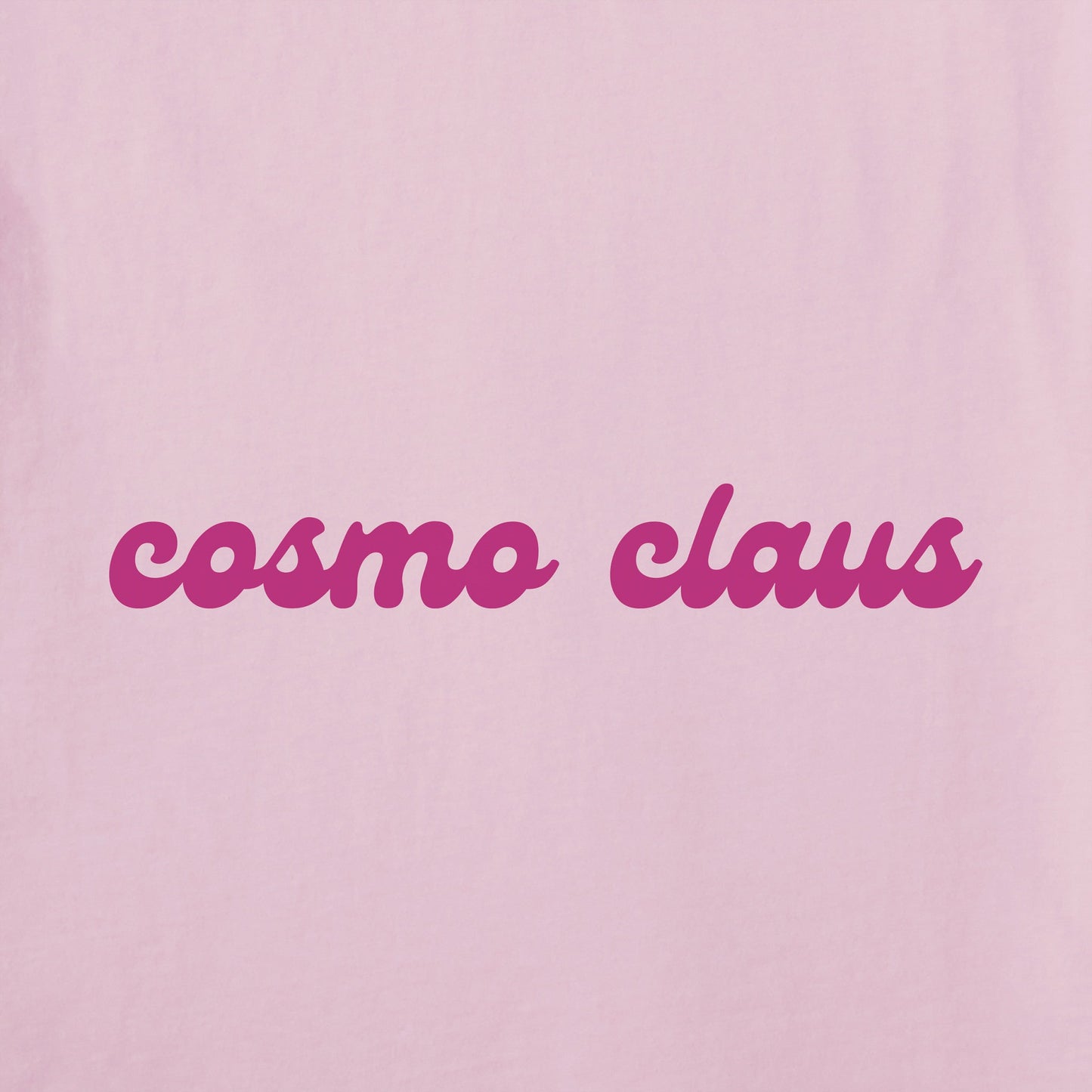 Women's Cosmo Claus Long Sleeve Crusher Tee