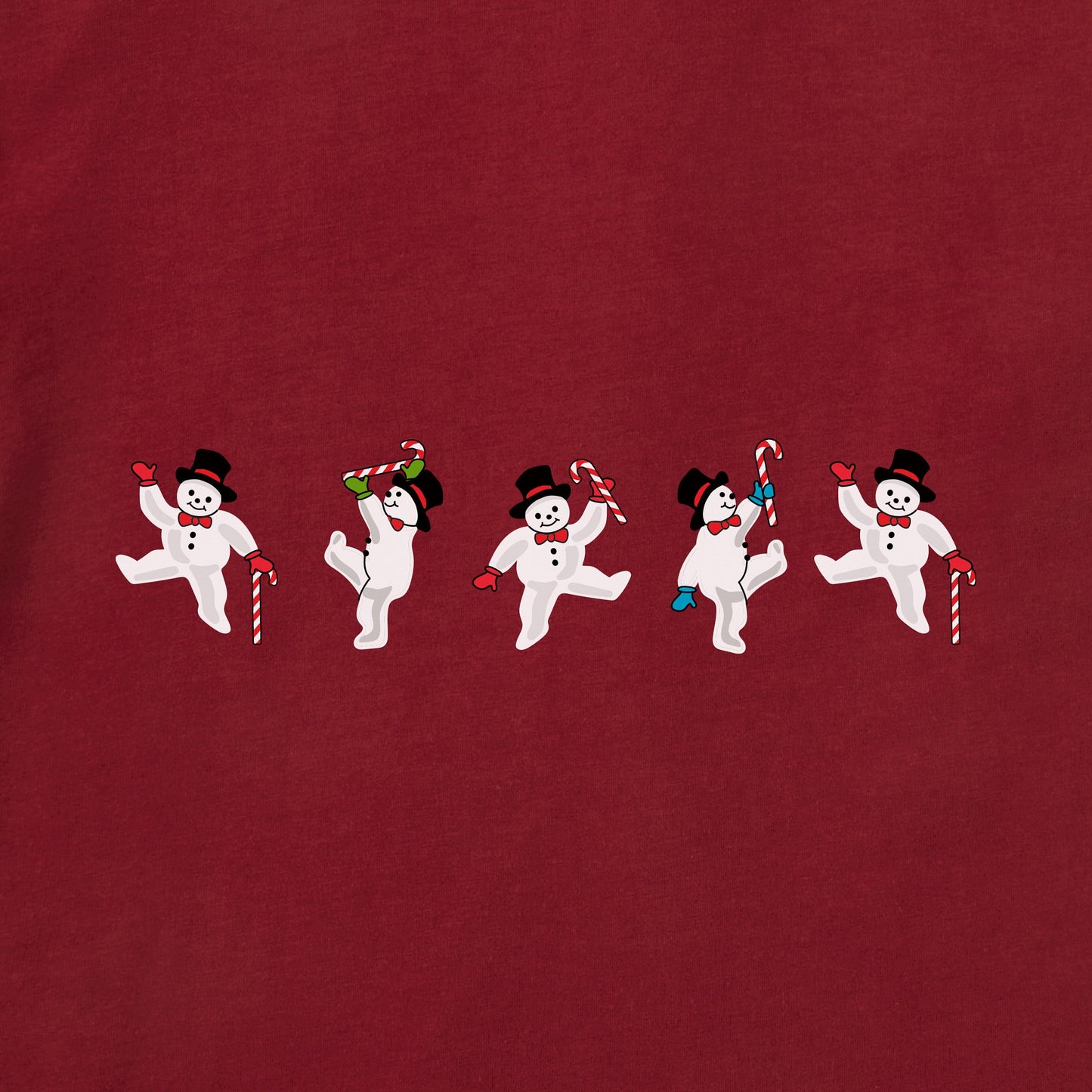 Women's Snowman Boogie Long Sleeve Crusher Tee