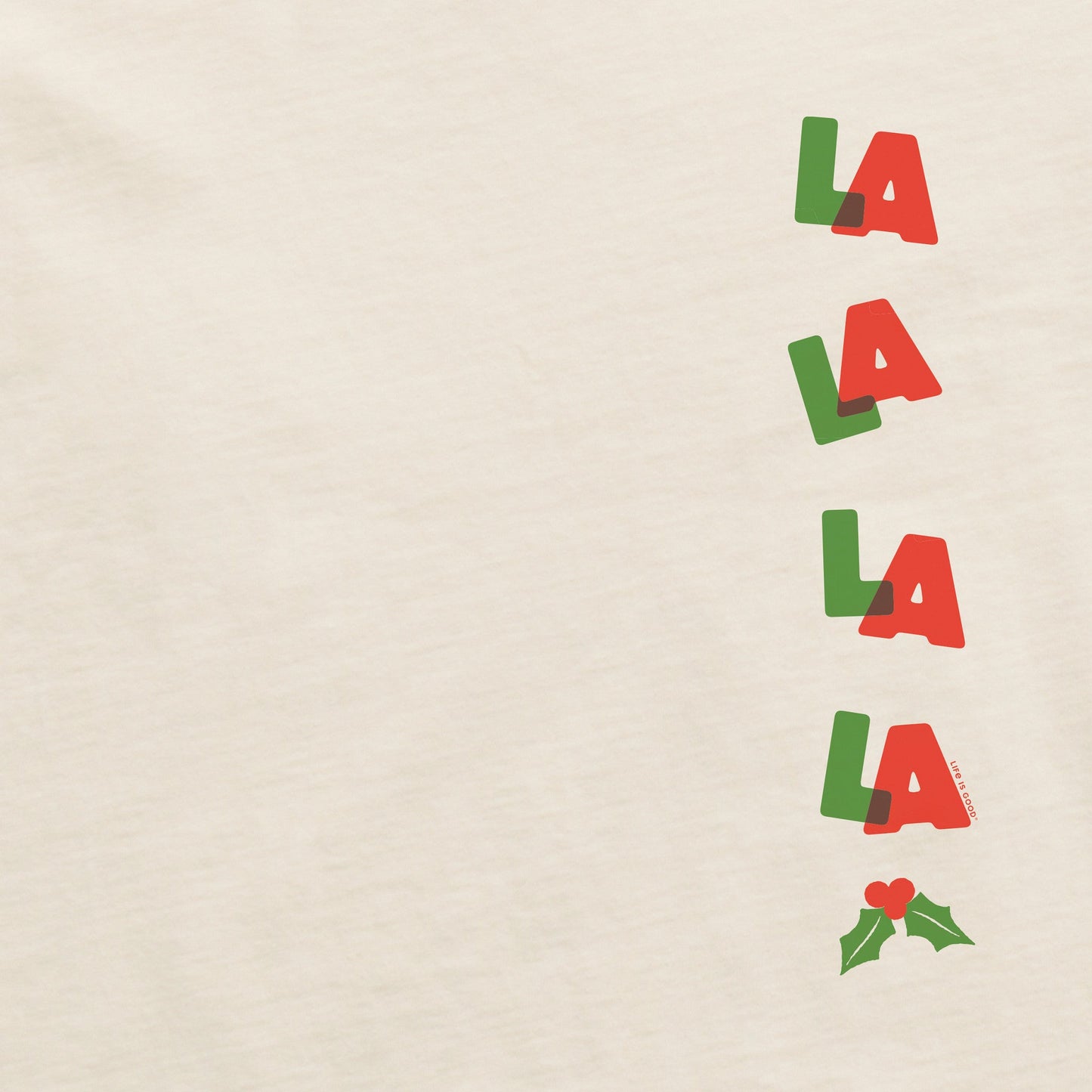 Women's Fa La La La La Long Sleeve Crusher Boxy Tee