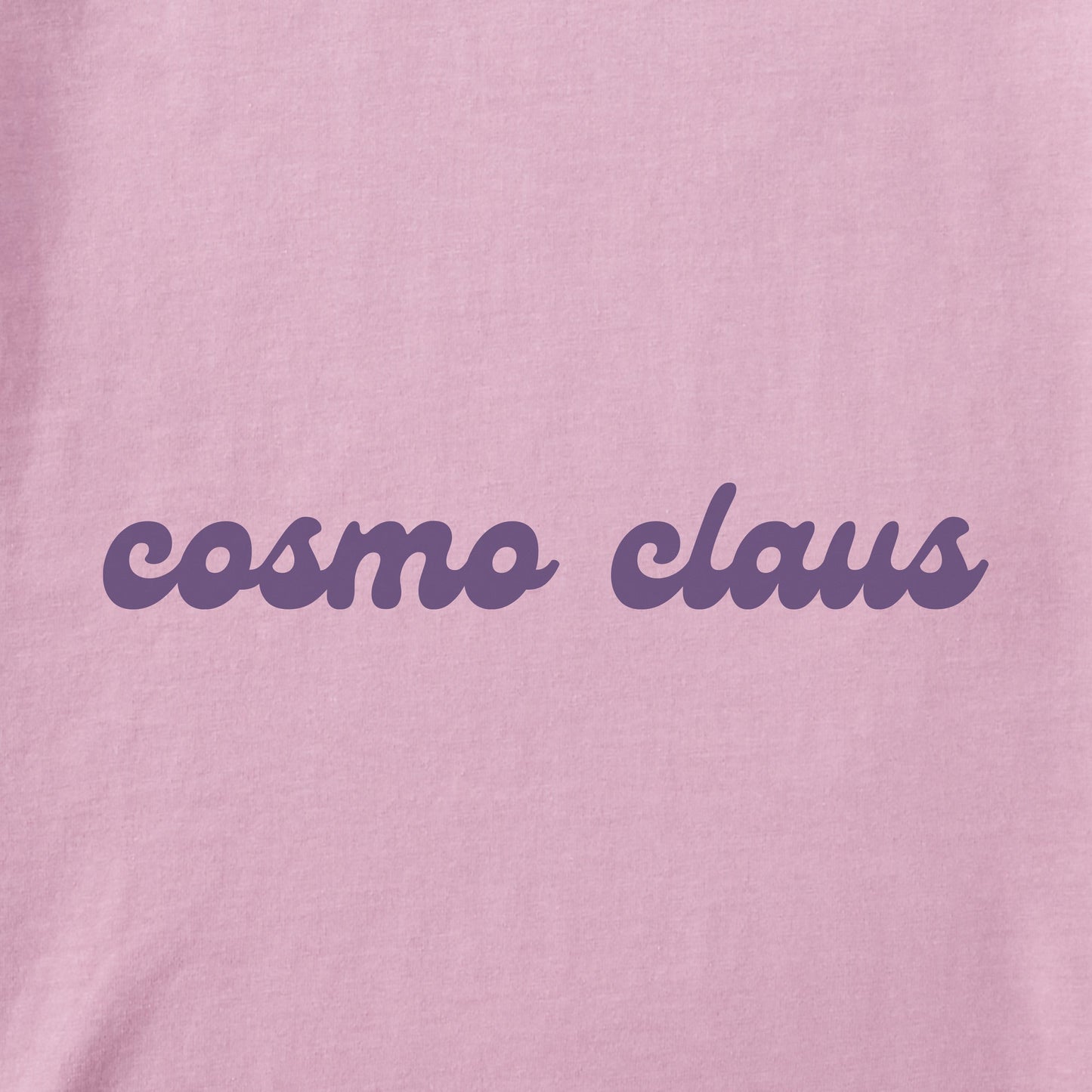 Women's Cosmo Claus Long Sleeve Crusher Boxy Tee