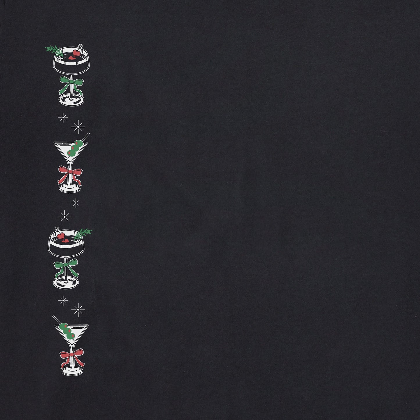 Women's Cosmo Claus Long Sleeve Crusher Boxy Tee