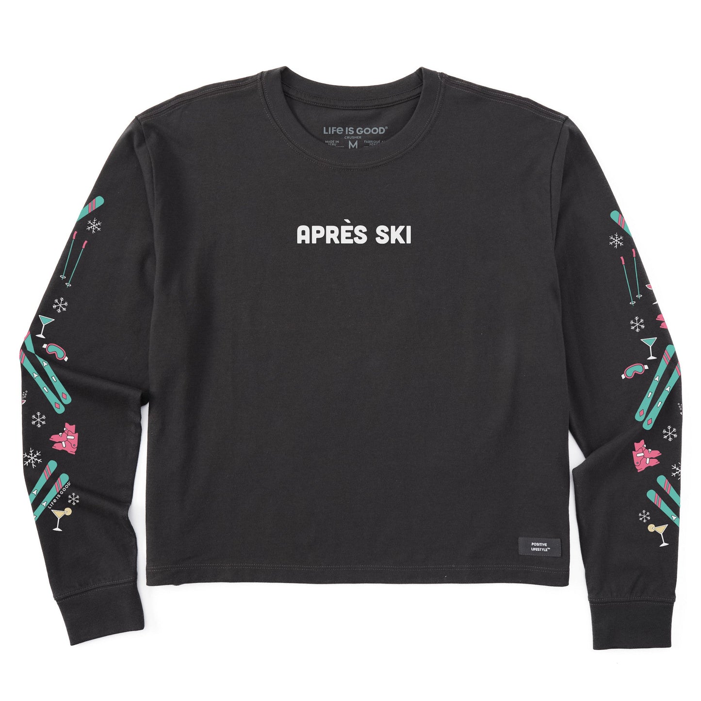 Women's Aprs Ski Long Sleeve Crusher Boxy Tee