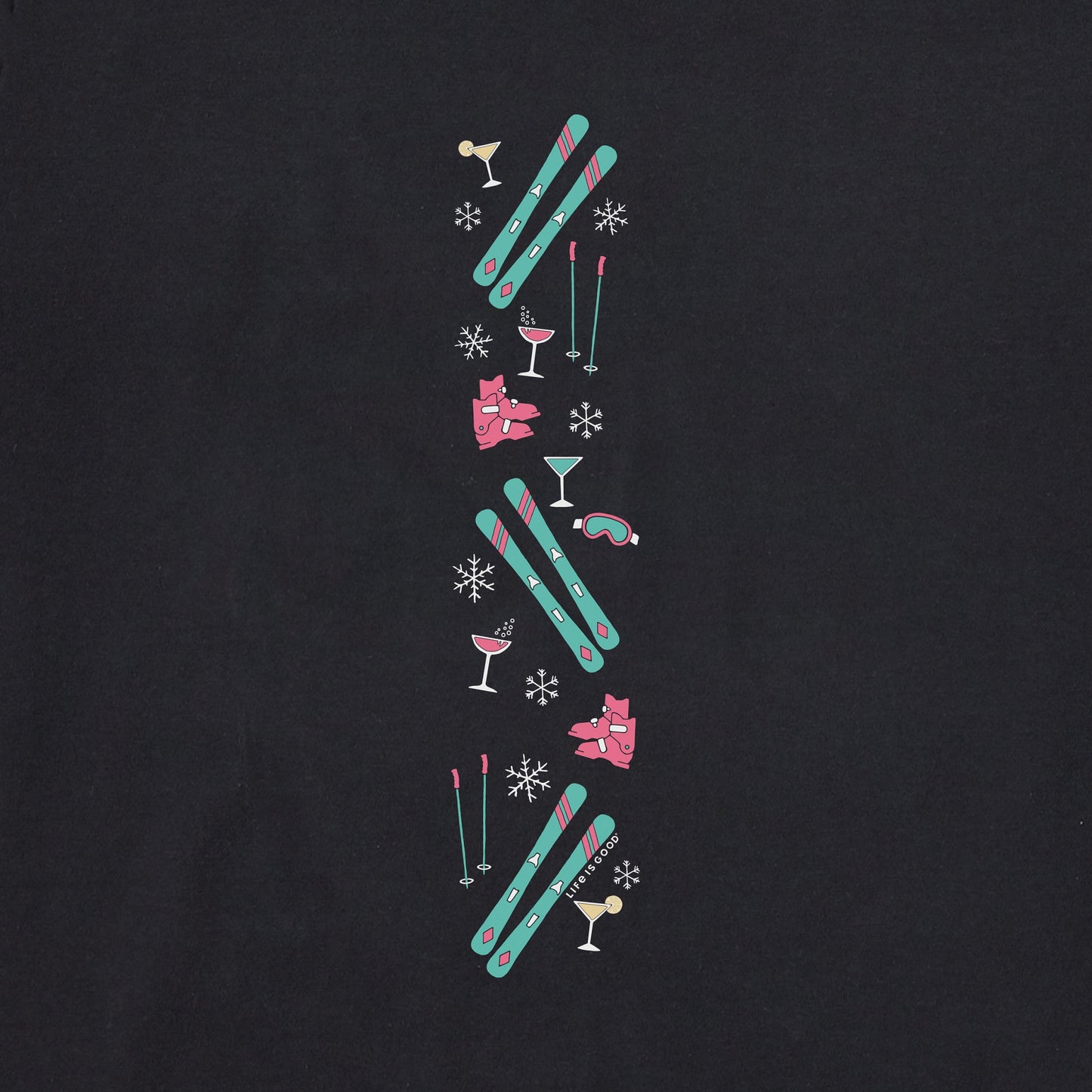 Women's Aprs Ski Long Sleeve Crusher Boxy Tee