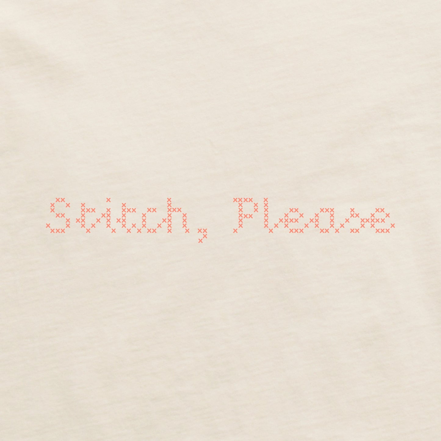 Women's Stitch Please Long Sleeve Crusher Boxy Tee