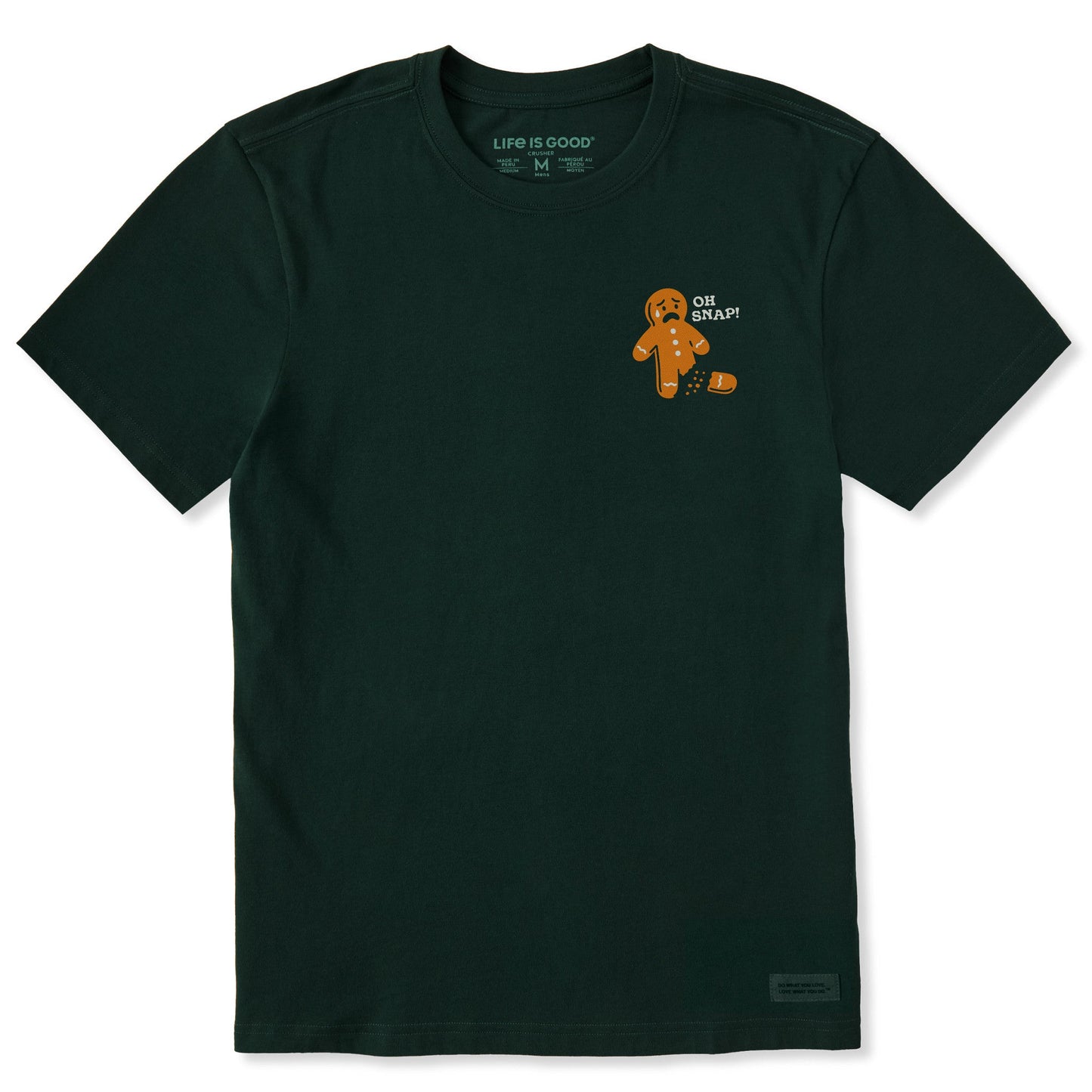 Men's Oh Snap Ginger Man Short Sleeve Crusher Tee