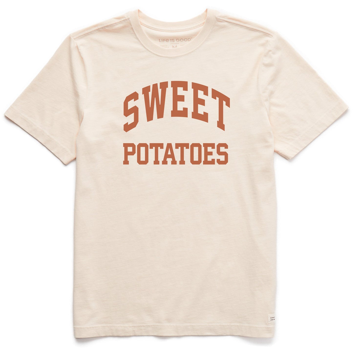 Men's Sweet Potatoes Arch Short Sleeve Crusher Tee