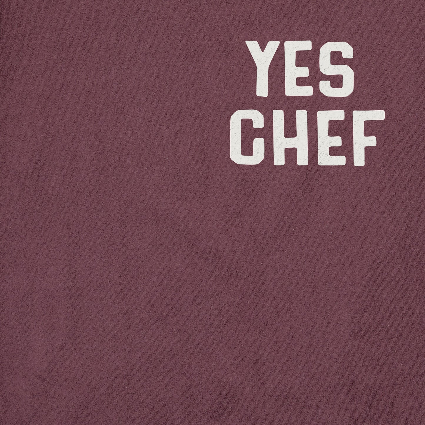 Men's Yes Chef Short Sleeve Crusher Tee