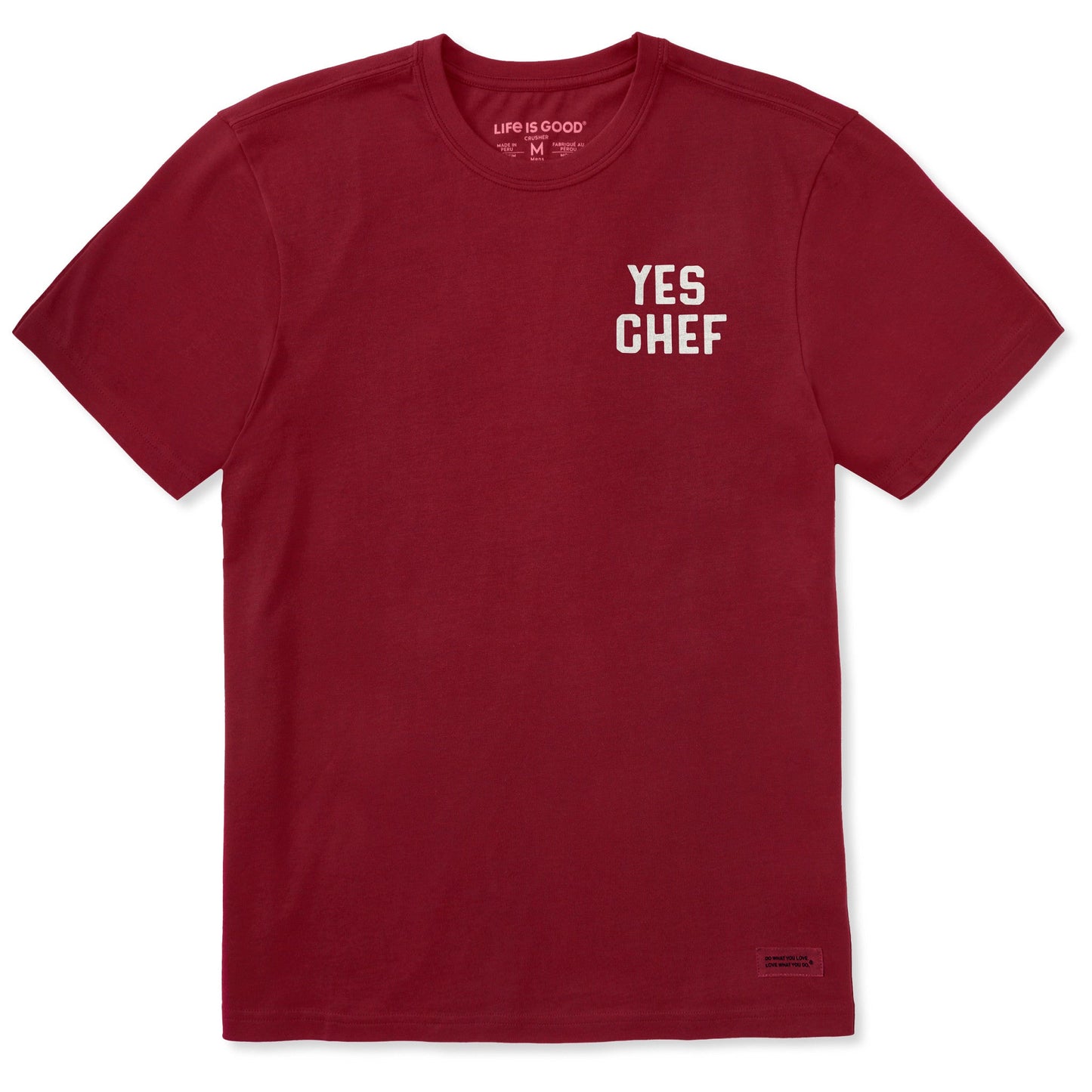Men's Yes Chef Short Sleeve Crusher Tee