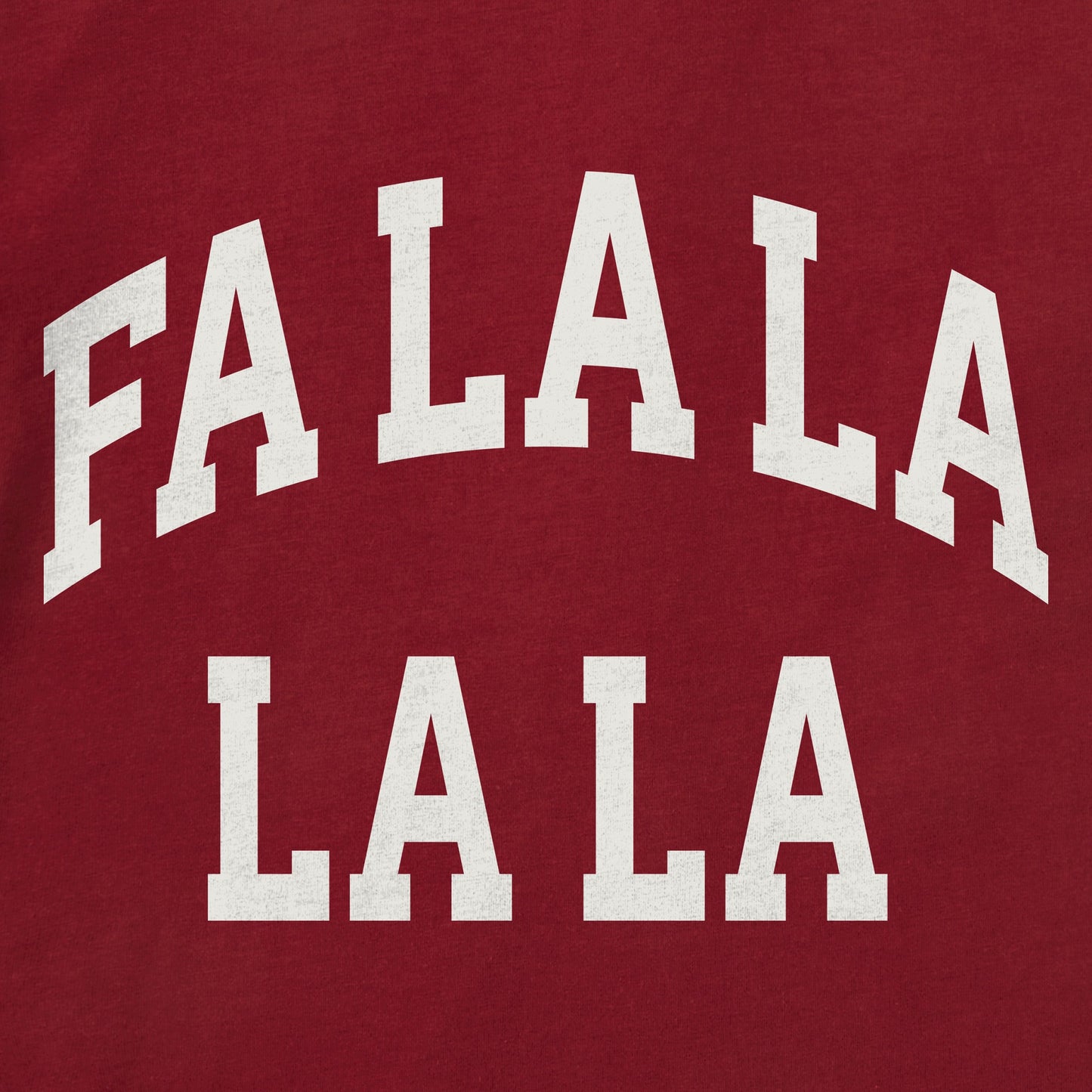 Kids Fa La La La La Arch Long Sleeve Crusher Tee