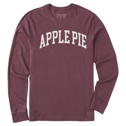 Men's Apple Pie Athletic Arch Long Sleeve Crusher Tee