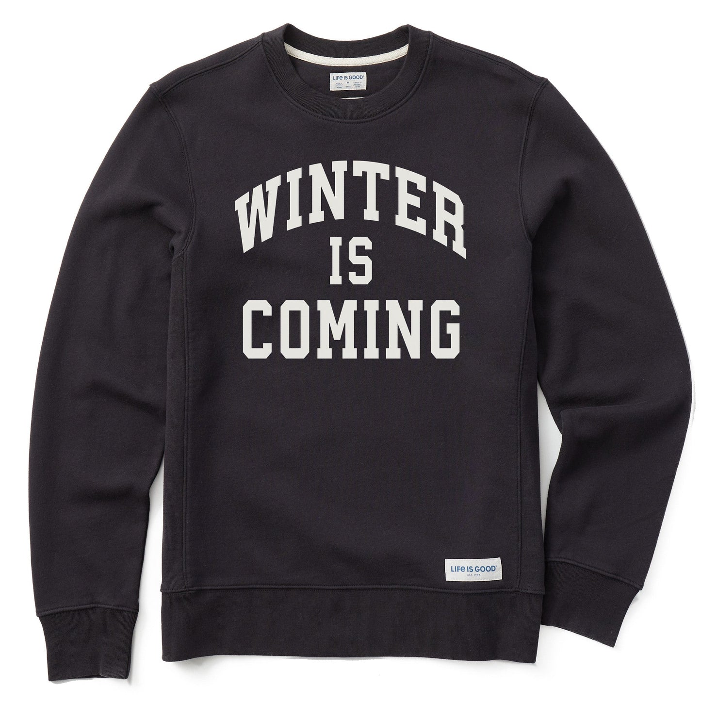 Men's Winter is Coming Arch Simply True Fleece Crew