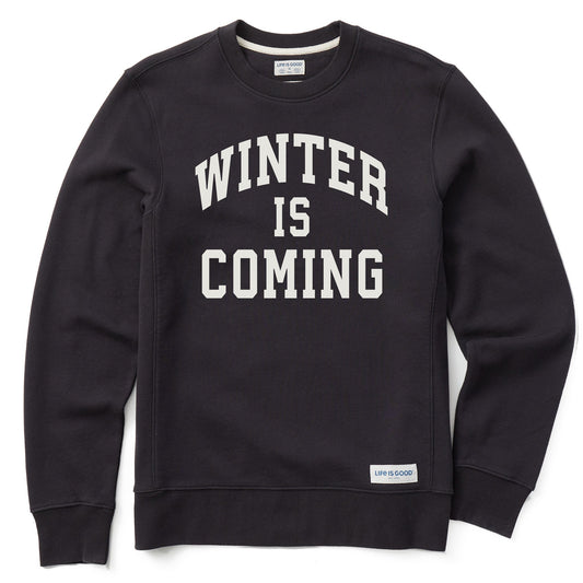 Men's Winter is Coming Arch Simply True Fleece Crew