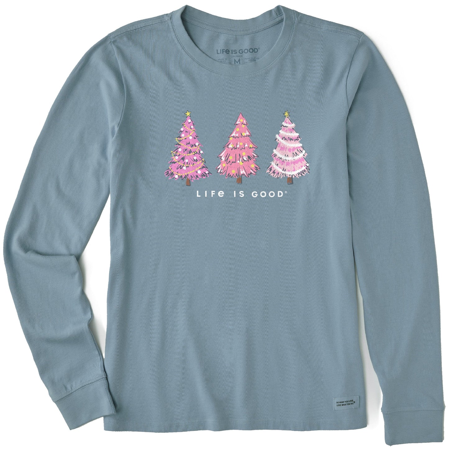 Women's Three Trees Long Sleeve Crusher Tee