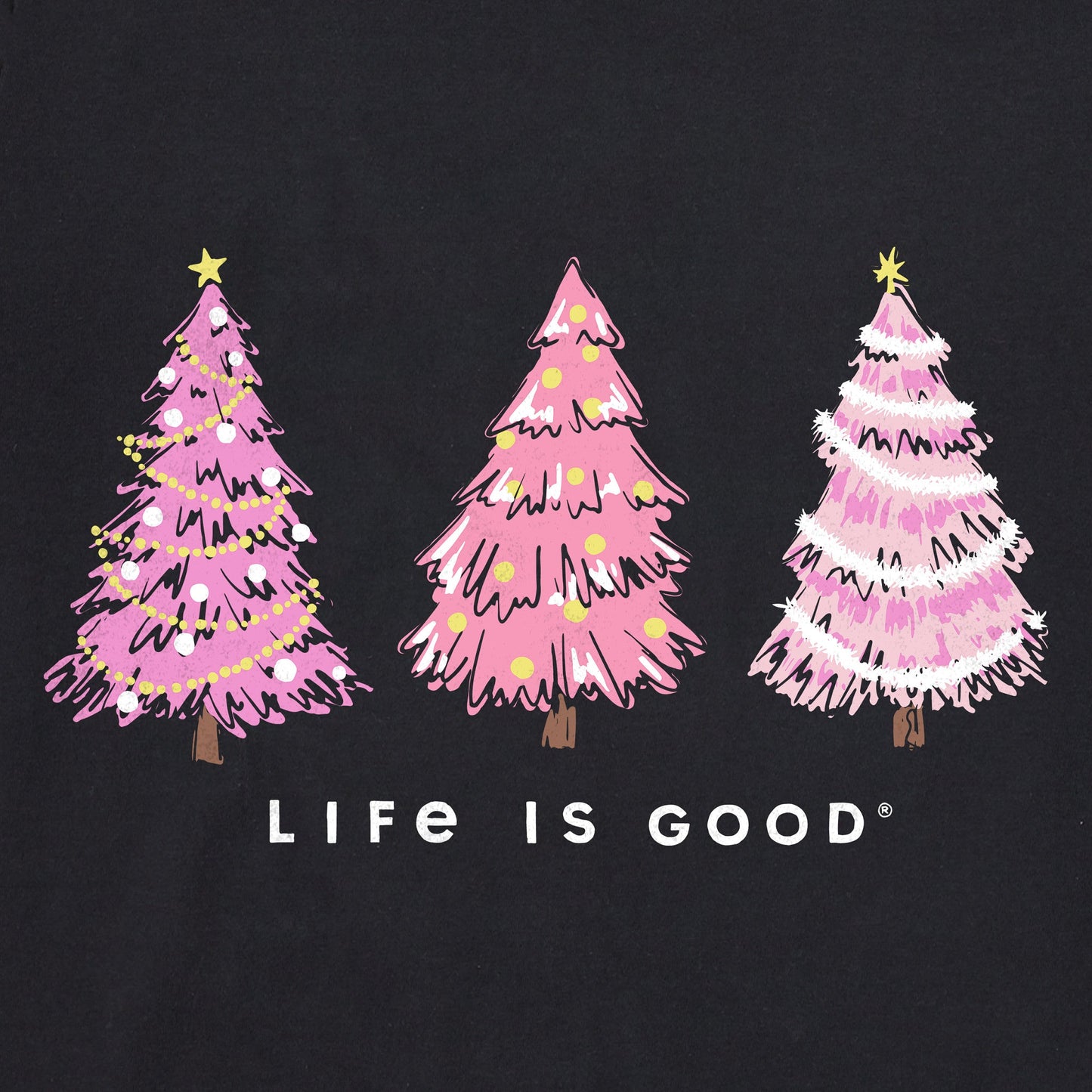 Women's Three Trees Long Sleeve Crusher Tee