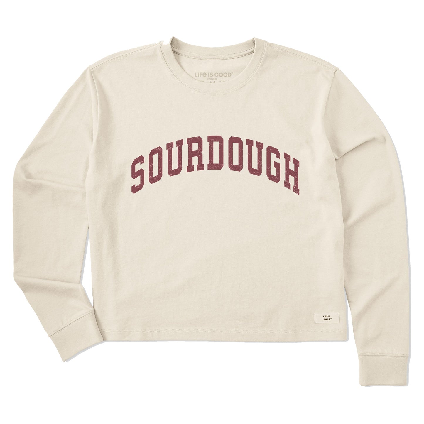 Women's Sourdough Arch Long Sleeve Crusher Boxy Tee