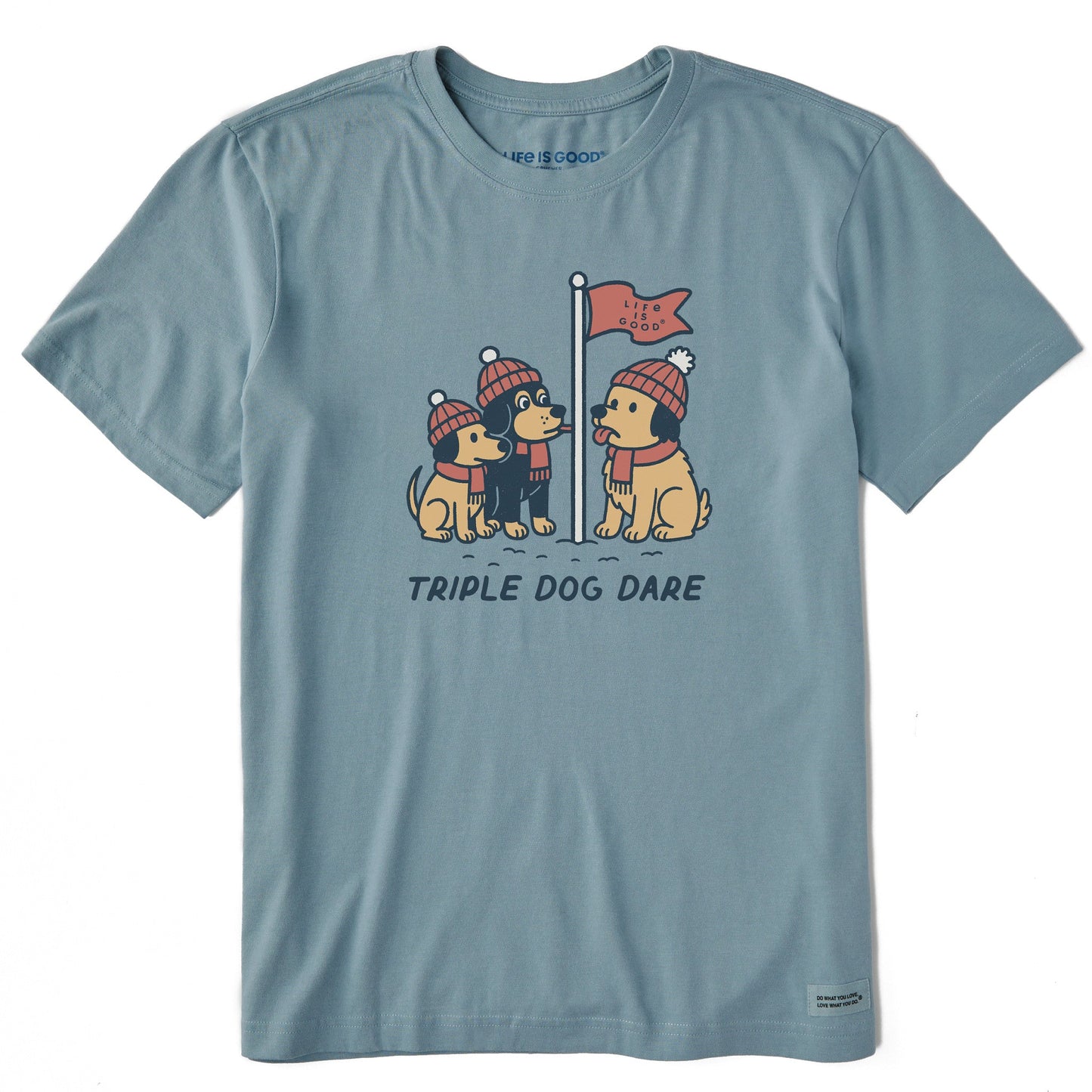 Men's Triple Dog Dare Short Sleeve Crusher Tee