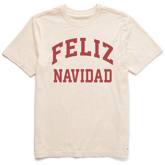 Men's Feliz Navidad Arch Short Sleeve Crusher Tee