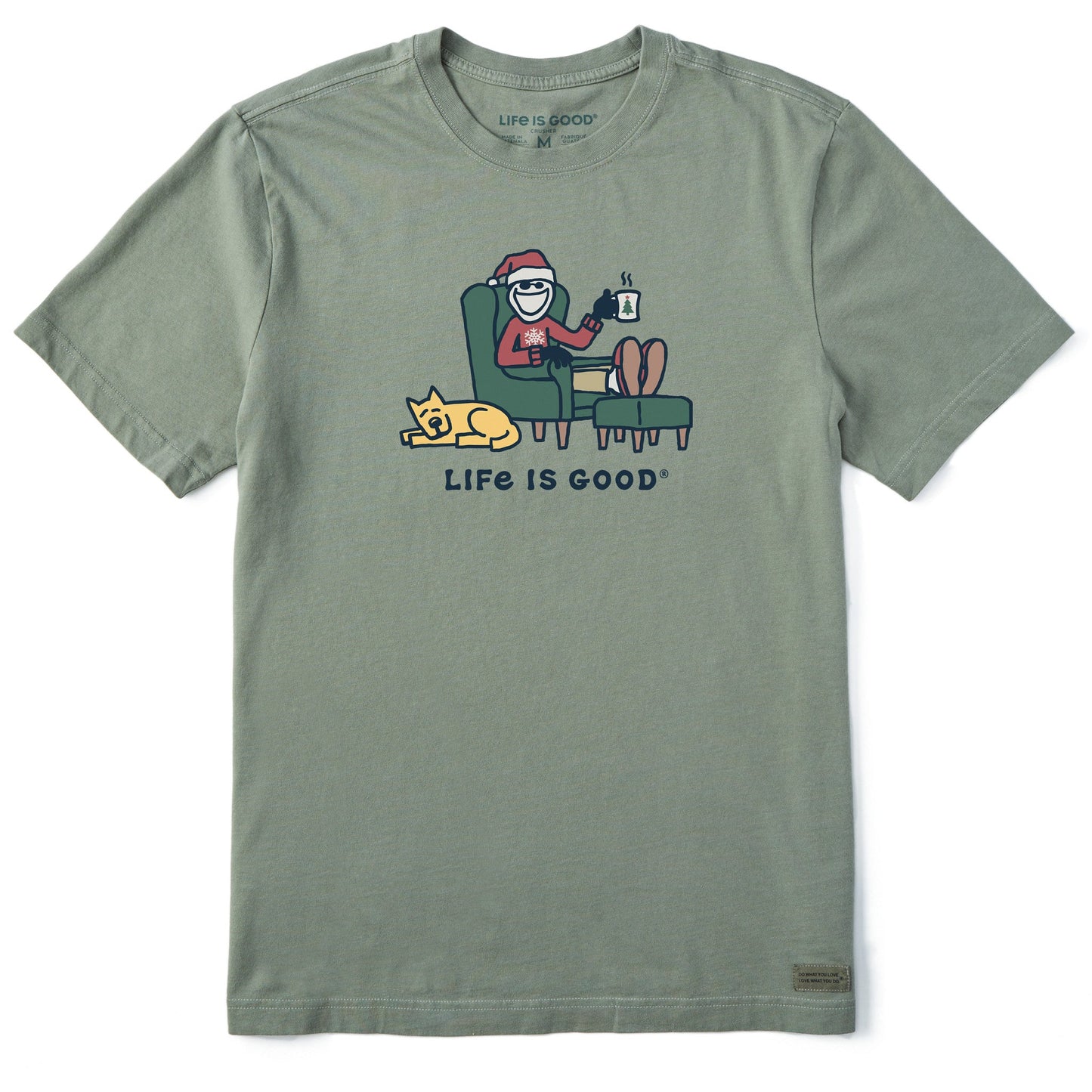 Men's Jake and Rocket Holiday Chillin Short Sleeve Crusher Tee