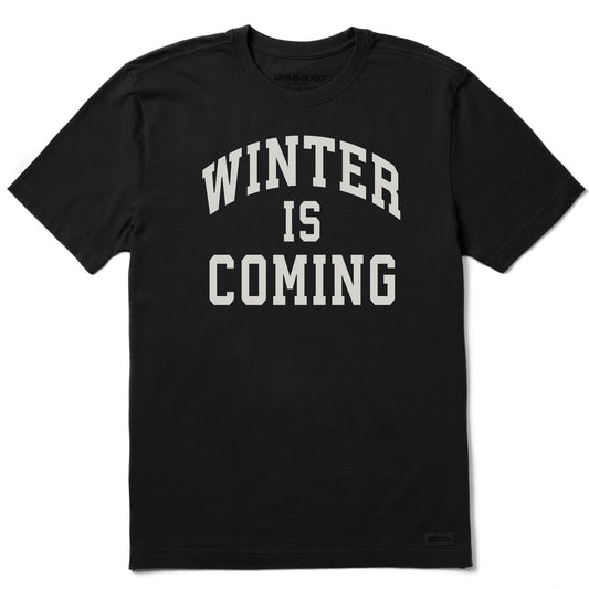 Men's Winter is Coming Arch Short Sleeve Crusher Tee