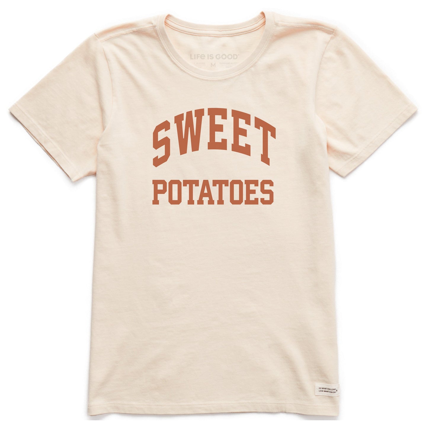 Women's Sweet Potatoes Arch Short Sleeve Crusher Tee