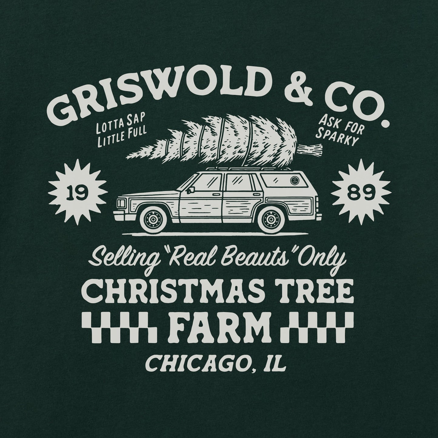Women's Christmas Tree Farm Short Sleeve Crusher Tee