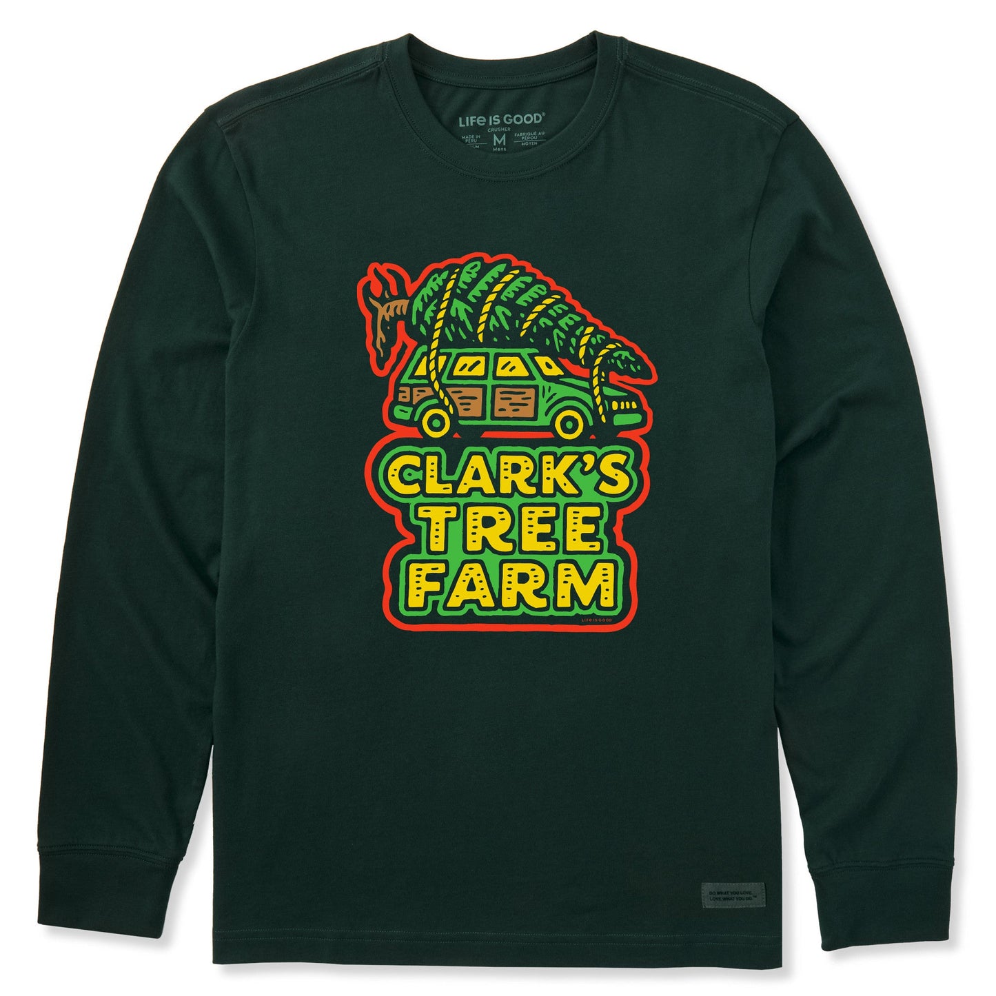 Men's Clark's Tree Farm Long Sleeve Crusher Tee
