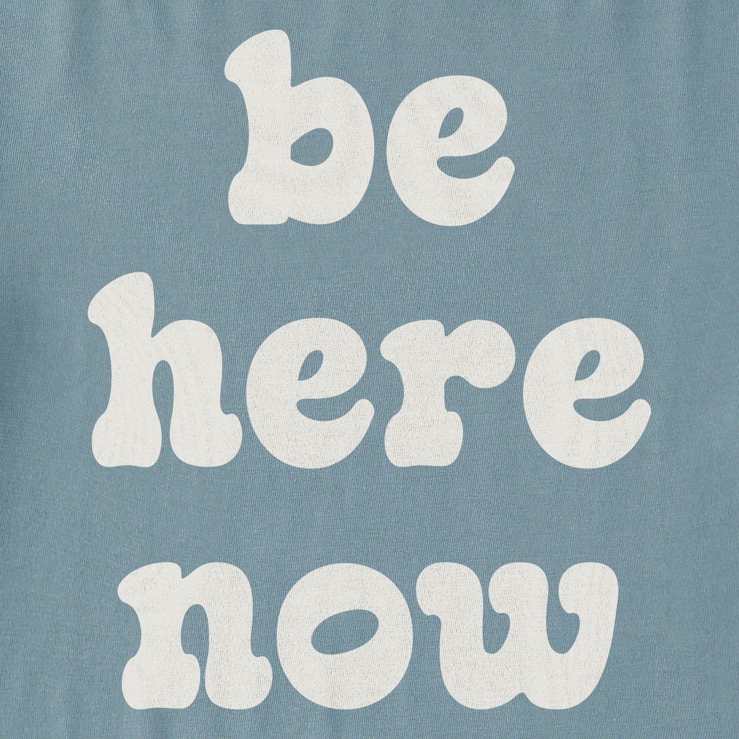 Men's Simply Be Here Now Long Sleeve Crusher Tee