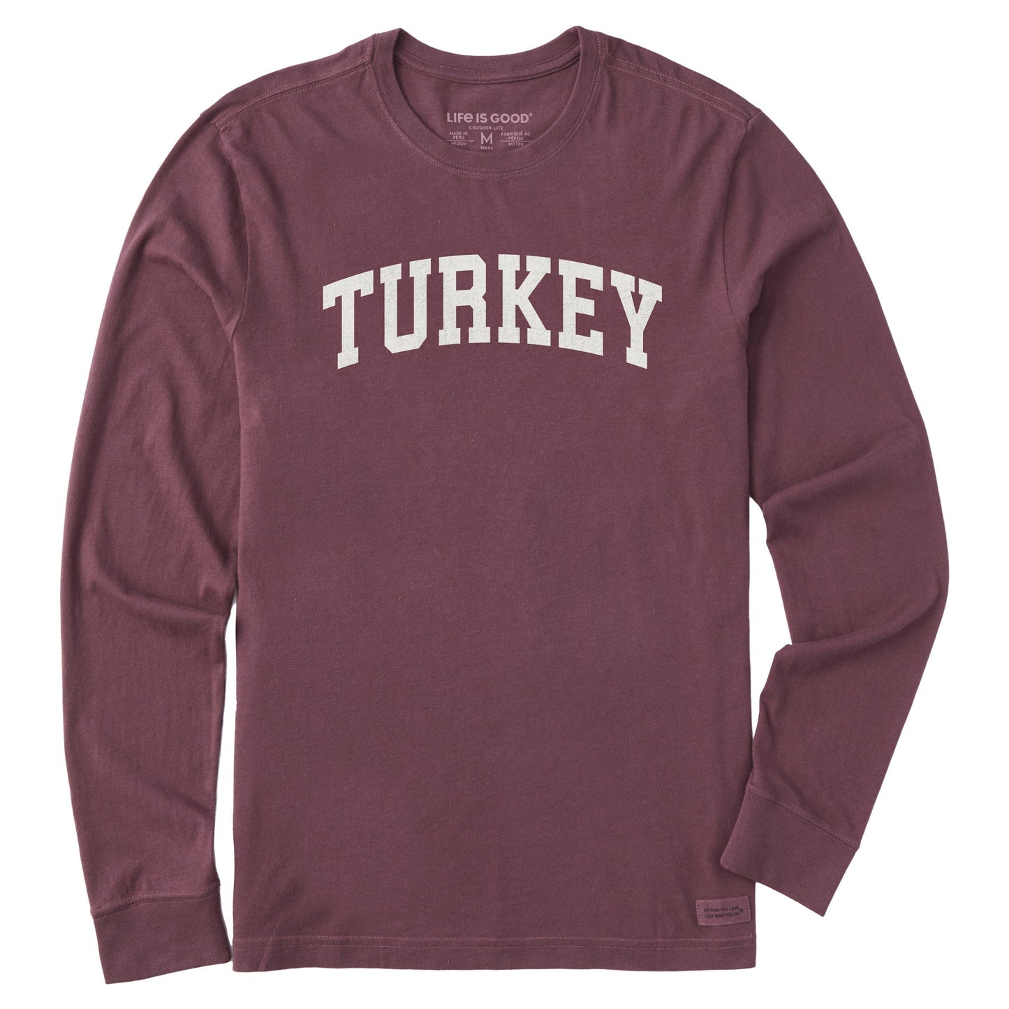 Men's Turkey Arch Long Sleeve Crusher Tee